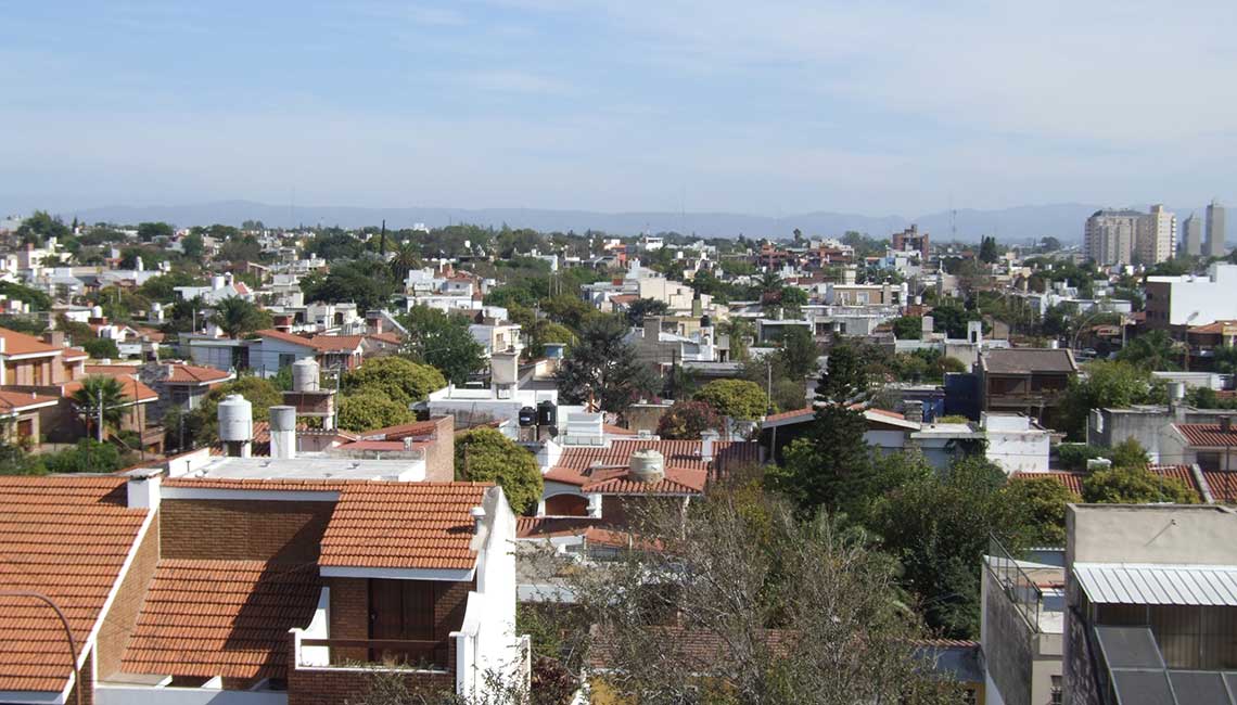 Over the roof of Córdoba