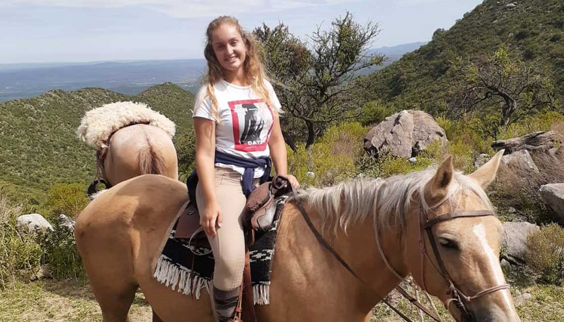 Riding in the Sierras