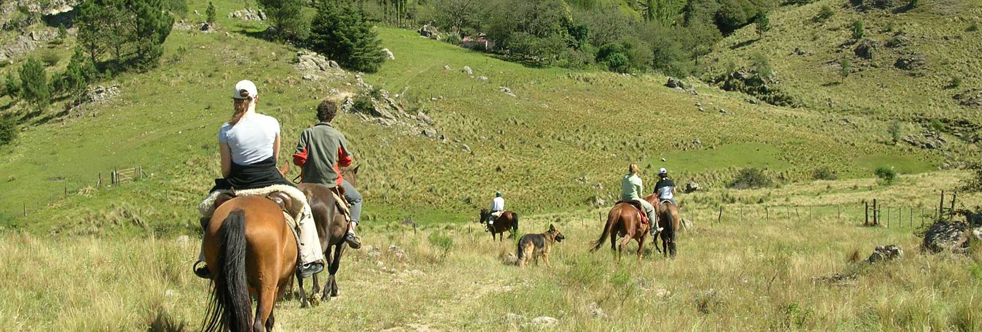 Horseback riding in the Sierras de Córdoba