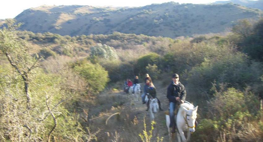 Sierras de Córdoba on a horseback