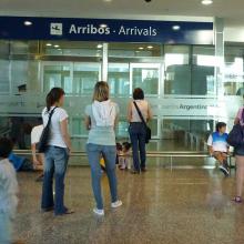 Arrival hall Córdoba Airport