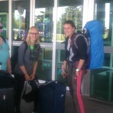 Students arrival at Córdoba