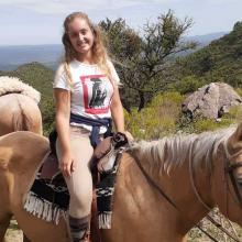 Riding in the Sierras